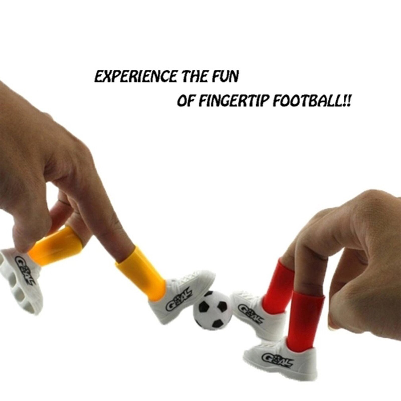 Mini Finger FußBall Fingerspitze FußBall Stiefel einstellen Lustige Spielbar Finger FußBall Spielzeug Eltern-Art-Interaktive Sport Spiele