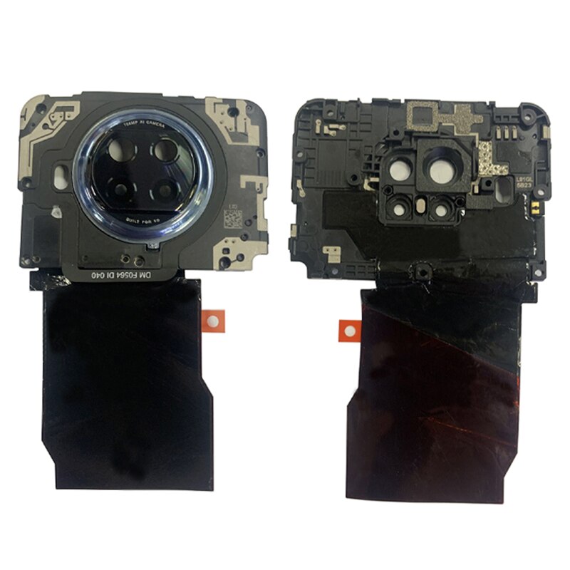 Achteruitrijcamera Lensglas Met Framehouder Voor Redmi Note 9 Pro 5G Mi 10T Lite 5G Vervangende Reparatieonderdelen