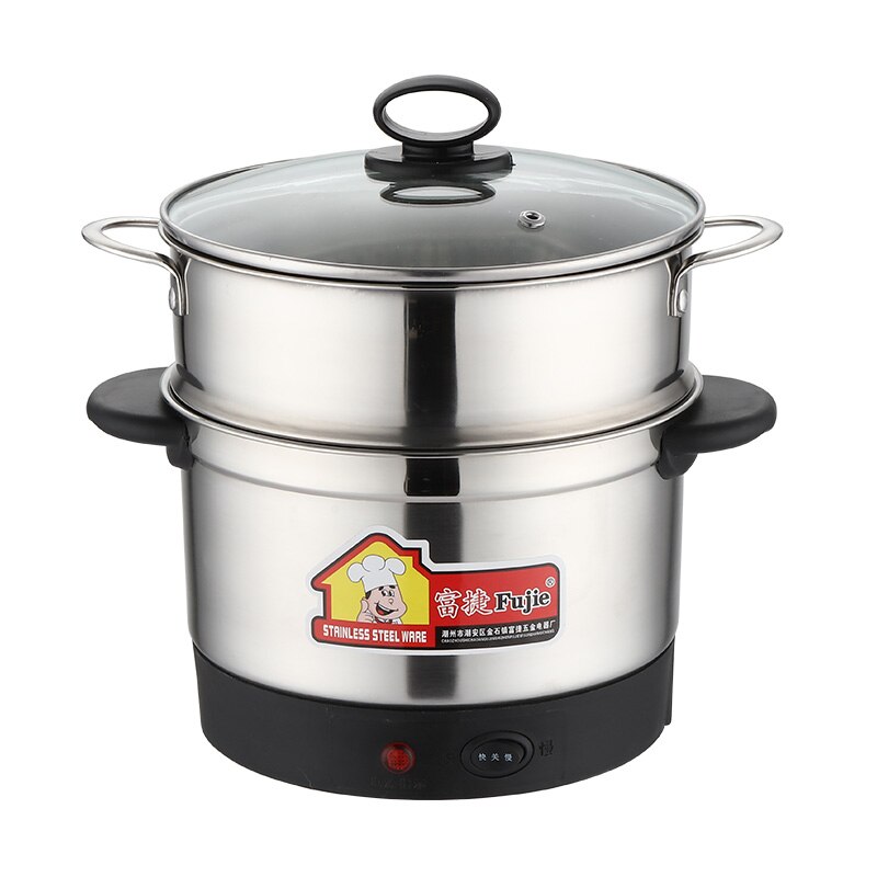 Noodle Fast Cooker Electric Cup Mini Travel Cup Stainless Steel Cup Multi-function Student Low-Power Boiling Noodle Pot