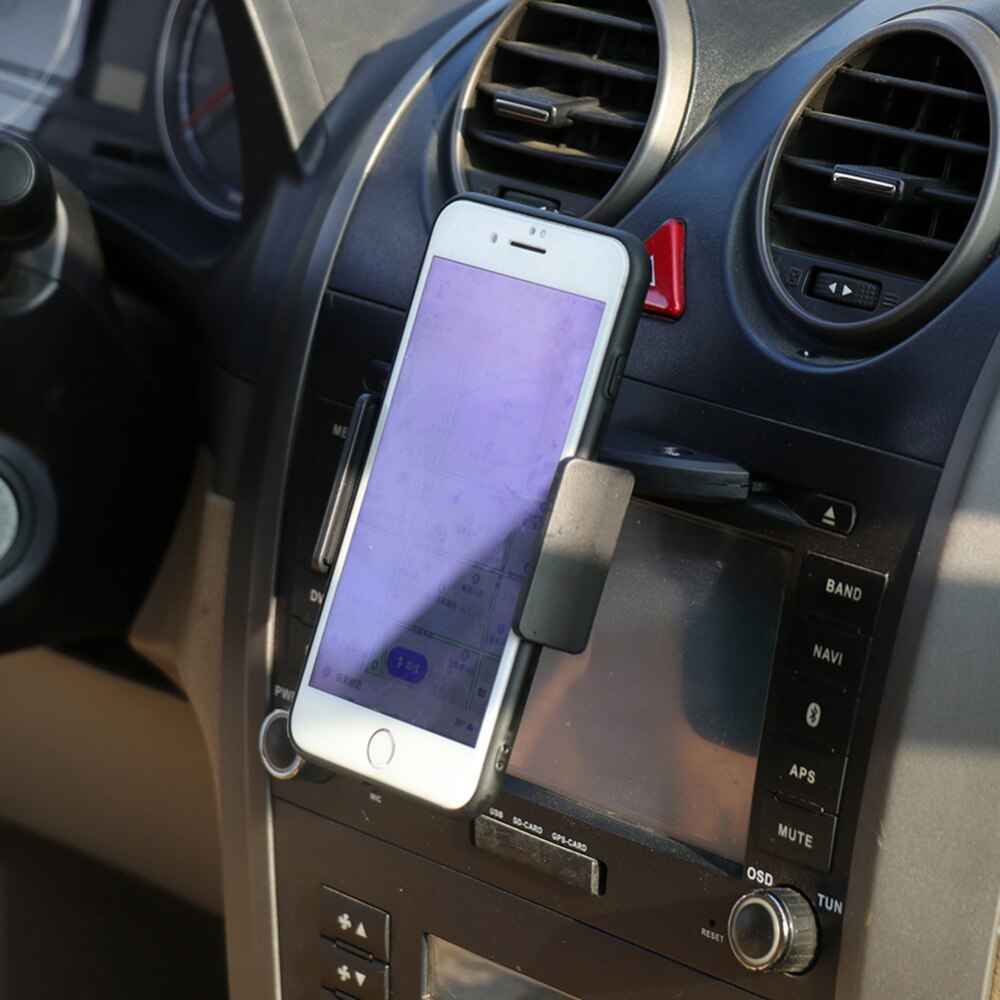 Auto Universal Car CD Slot Mobile Phone GPS Sat Nav Stand Holder Mount Cradle