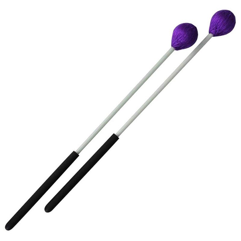 Alnicov 1 Paire Maillets Marimba – Tête Caoutchouc Souple Pour Son Chaud Et Équilibré