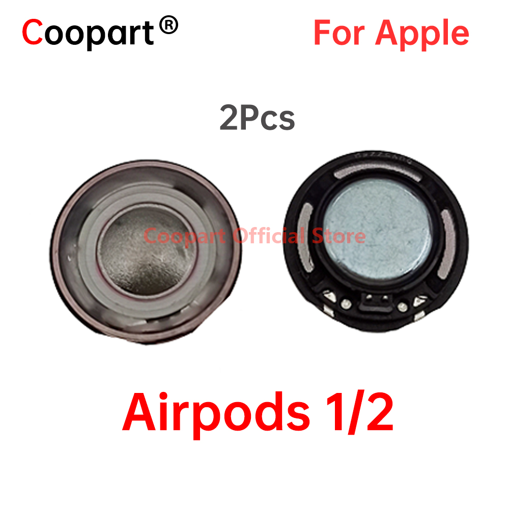 Pour Airpods A1523 A1722 A2083 A2084 1er 2ème A2032 A2031 AirPods 1 2 3 Pro A1604 écouteur oreille haut-parleur unité principale pièces d'écouteurs: Argent