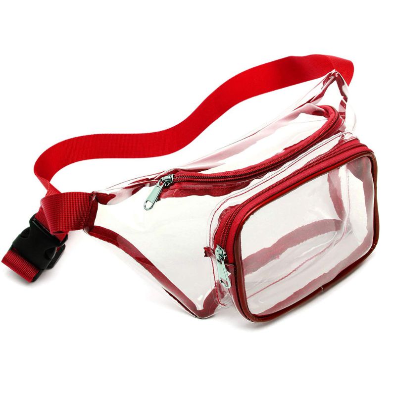 Sac banane Transparent pour femmes, sac de ceinture de voyage, petit sac à main de poitrine pour téléphone