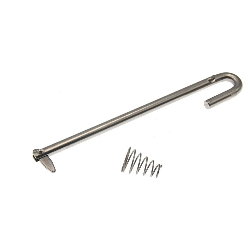 For QY-202923 2 Punch 9.9/15/18 Horsepower Outboard Propeller Horizontal Bar Tilt Pin Latch Stainless Steel Drive Shaft Rod