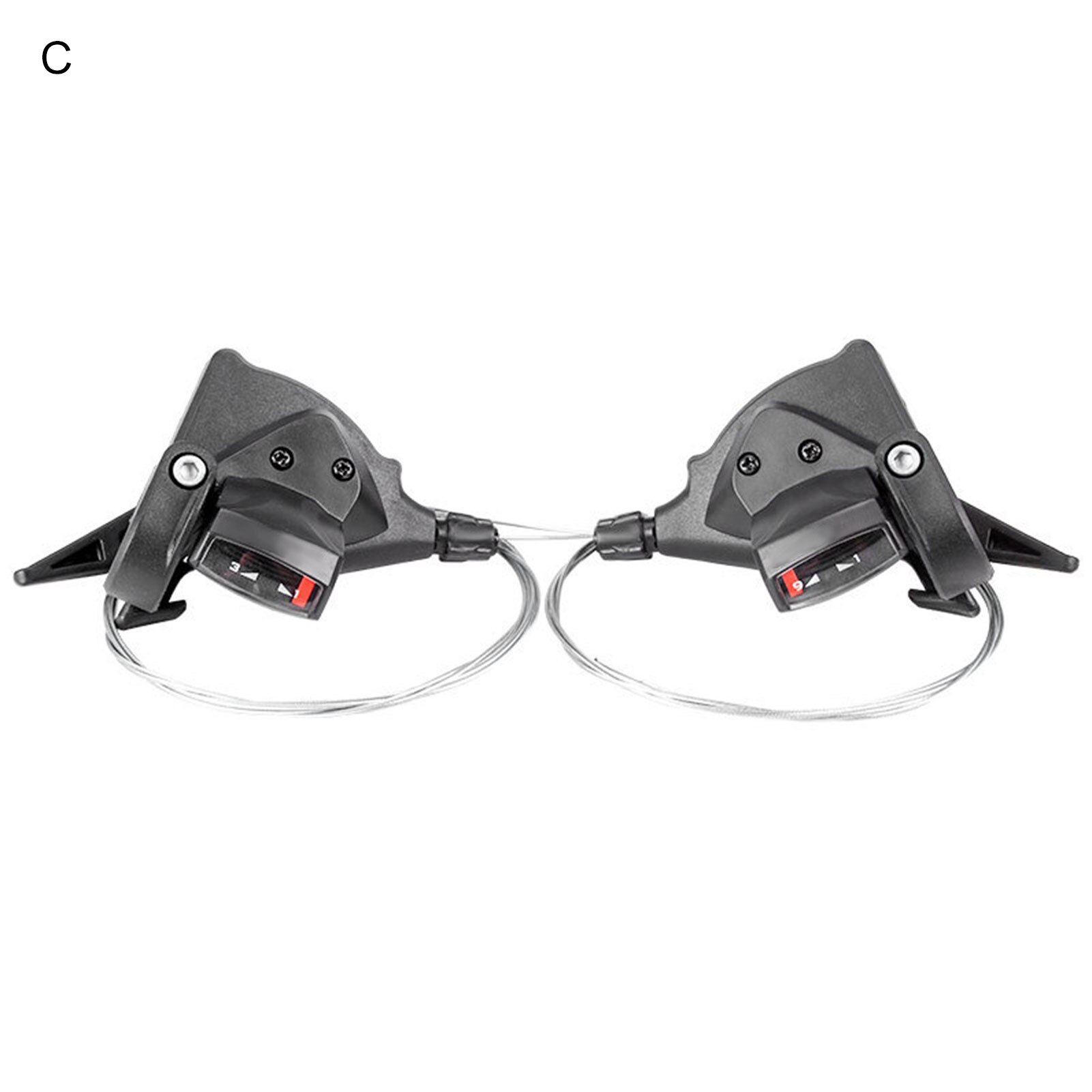 1 Pair 7/8/9/10/11 Speed Bicycle Shifter Brake Conjoined Derailleurs MTB Mountain Road Bike Cycling Disc Handle Shifter Levers: C