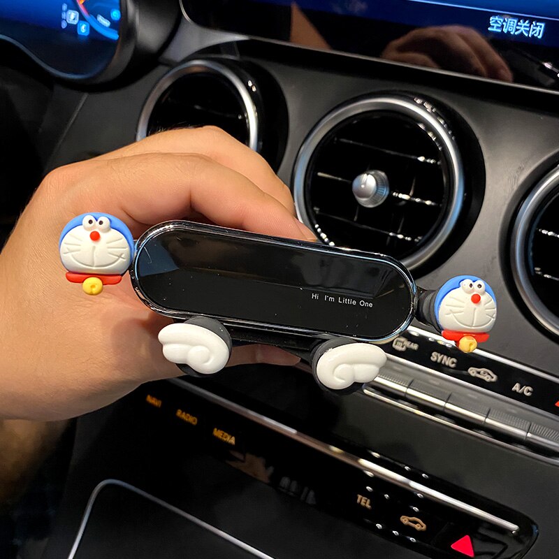 Leuke Auto Telefoon Houder Universele Auto Accessoires Airconditioning Outlet Decoratie Gps Navigatie Frame Bevestigingsbeugel: C