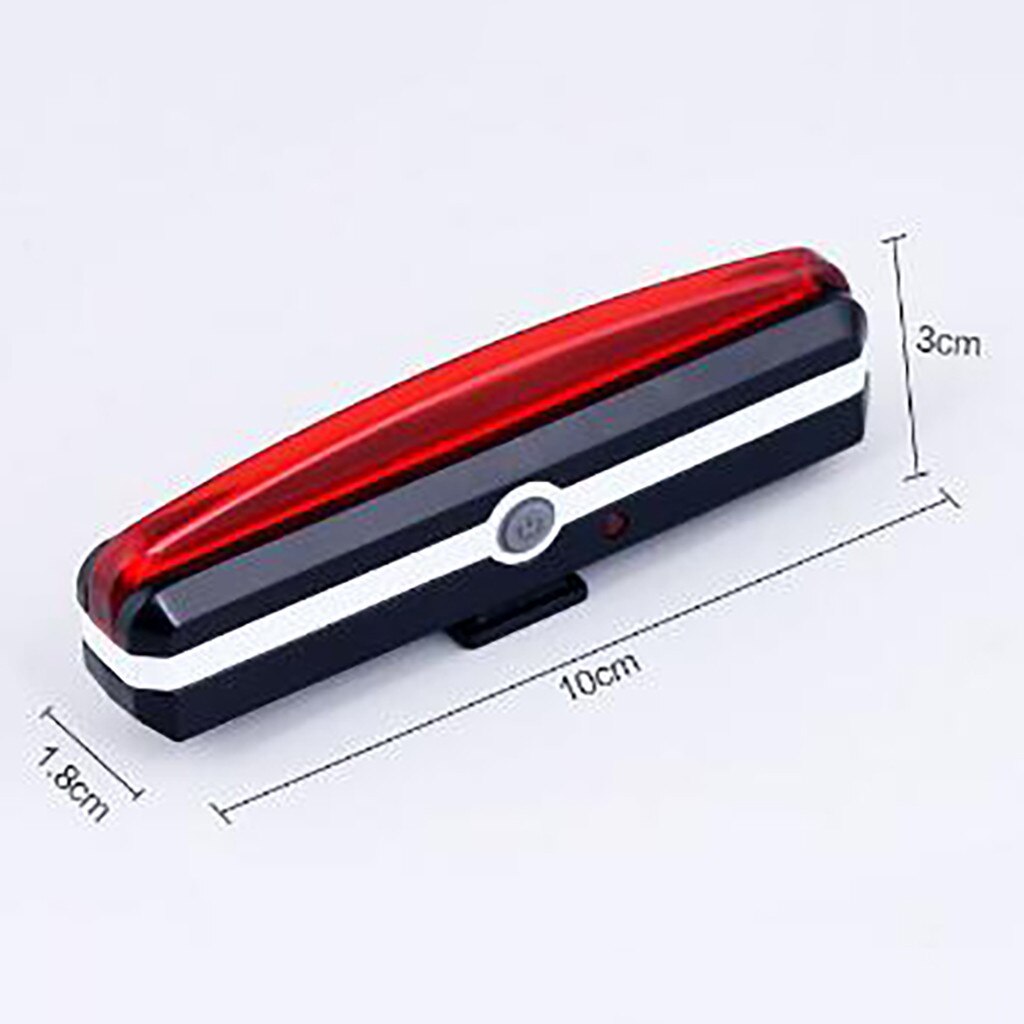 Usb Bike Rear Tail Light Led Bicycle Remind Safety... – Grandado