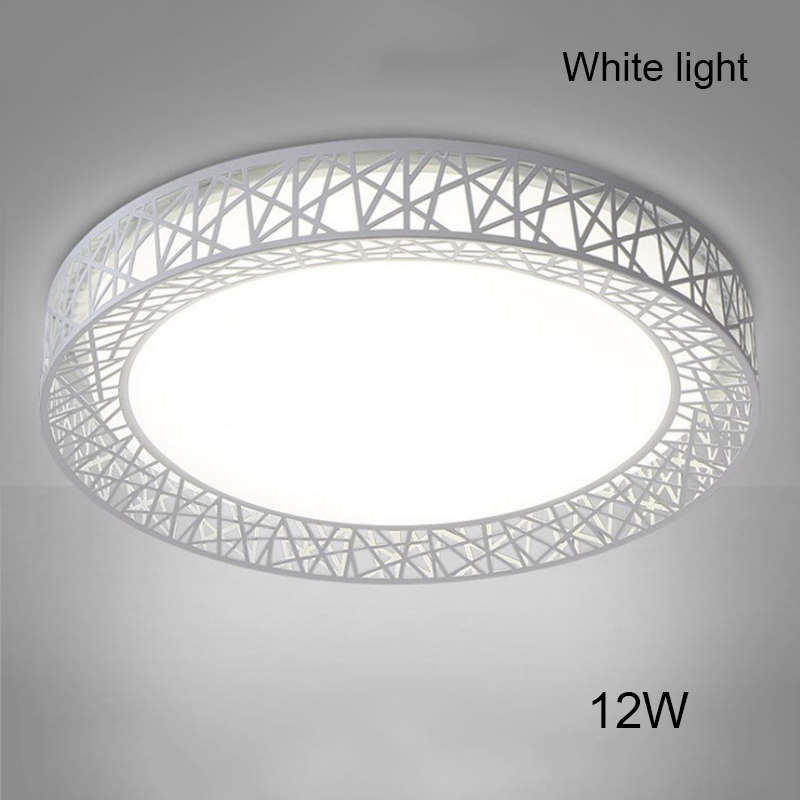 LED Ceiling Light Bird Nest Round Lamp Modern Fixtures For Living Room Bedroom Kitchen BJStore
