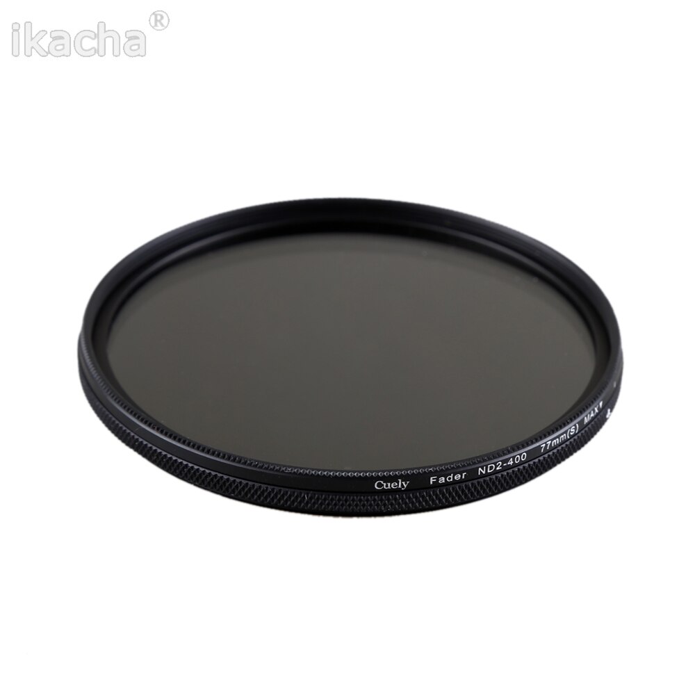 49mm 52mm 55mm 58mm 62mm 67mm 72mm 77mm 82mm ND filtre neutre densité ND2-400 filtre d'objectif pour appareil photo Canon Nikon