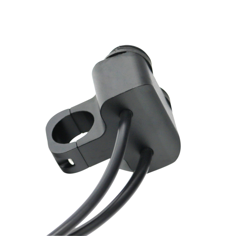 MoFlyeer Motorcycle Handlebar Switch 2 Control Button Motorbike 22mm 7/8" Bar Refit Switches ON/OFF Indicator