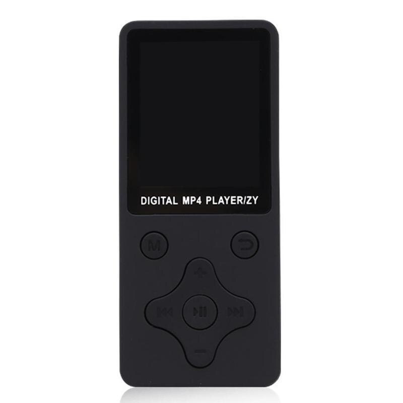 MP3 Player 1.8-inch TFT Display With/Without Bluetooth ultra-thin Lossless Sound Music Player For 32G TF Card(not included): Black /  without bluetooth