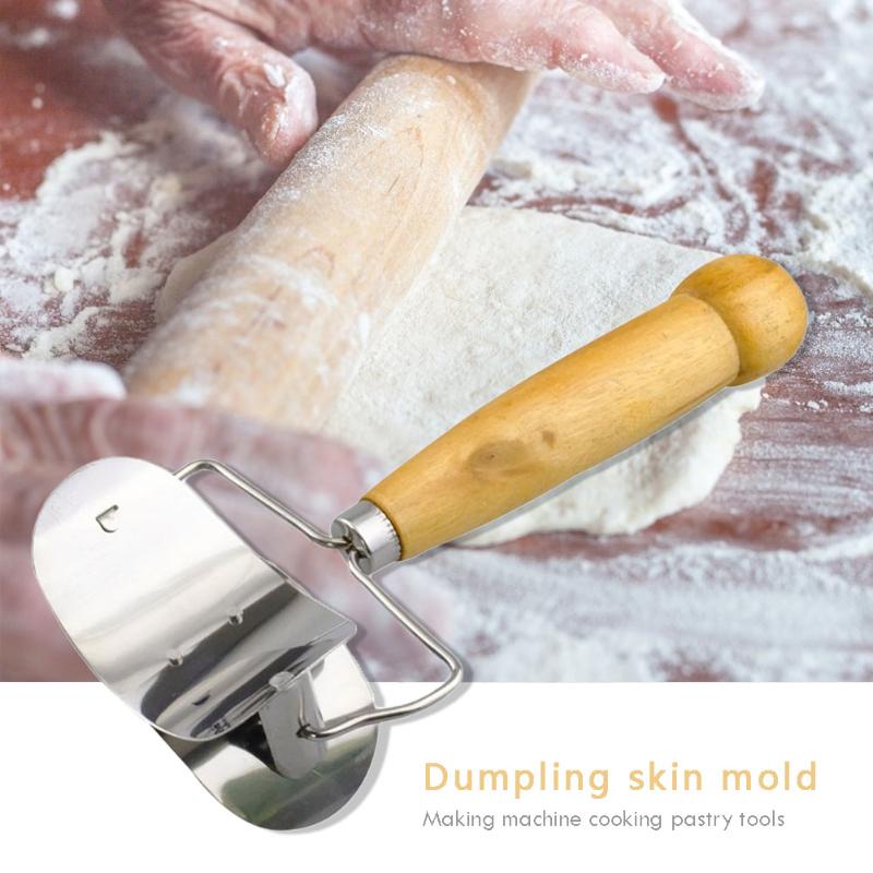 Stainless steel DIY Dumpling Wrapper Maker Mold Dough Press Pie Ravioli Cutters Mould Household Kitchen Cooking Pastry Tools