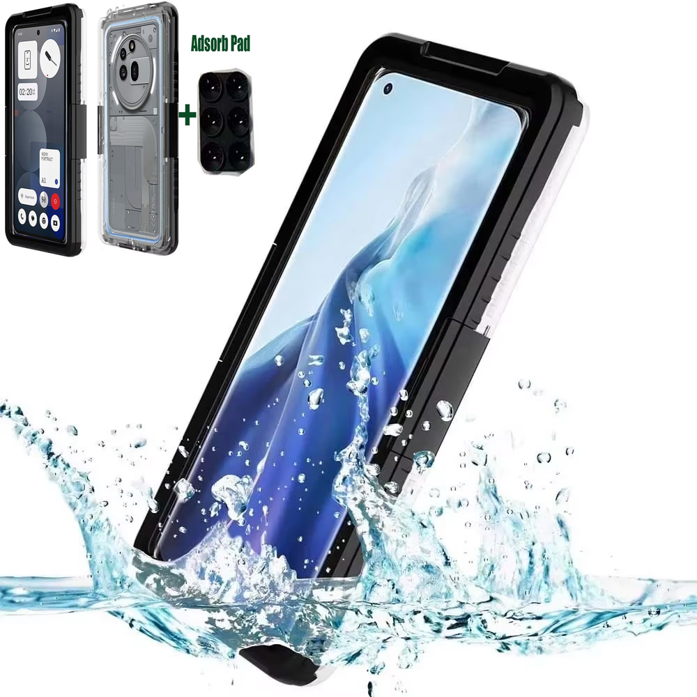 Universal Waterproof Phone Case for Nothing Phone (3a) Pro Bumper Shockproof Pouch Protective Full Coverage Anti Water Shell
