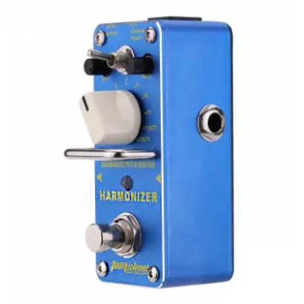 Harmonizer Harmonist Pitch Shifter Elektrische Gitaar Effect Pedaal Mini Enkele Effect Met True Bypass Blauw
