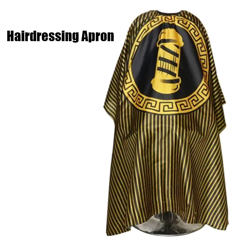 1pcs Barber Cape Waterproof Hairdressing Cape Haircut Gown Cloth For Hair Styling: DEEP BLUE