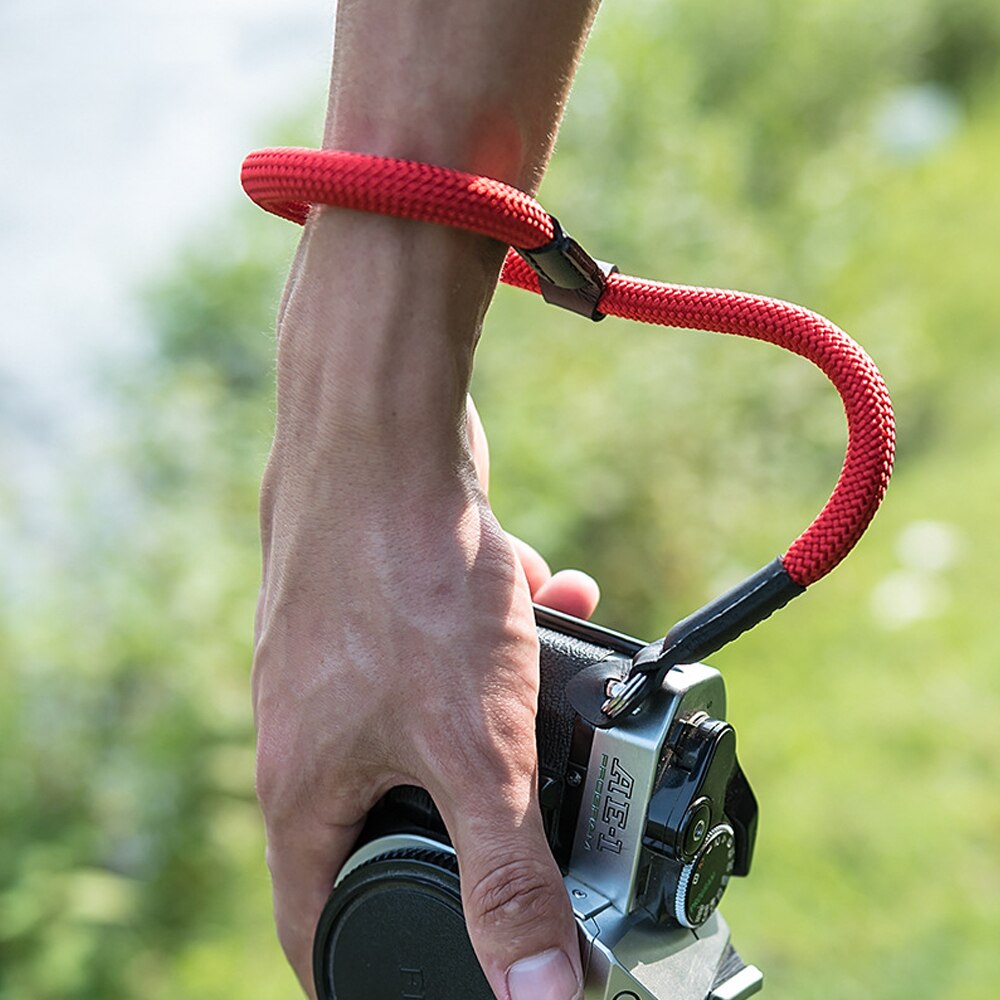 Håndledsrem til digitalkamera kamera tilbehør håndlavet nylon digitalkamera håndledsrem greb paracord flettet armbånd