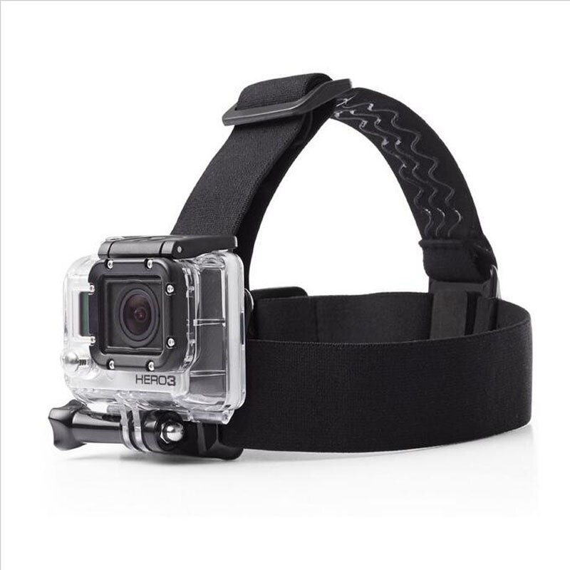 Cinta para la cabeza para Cámara de Acción, montaje de correa para Gopro Hero 6 3 4 5 Xiaomi yi SJCAM SJ4000 SJ5000 EKEN H9, accesorio deportivo para casco