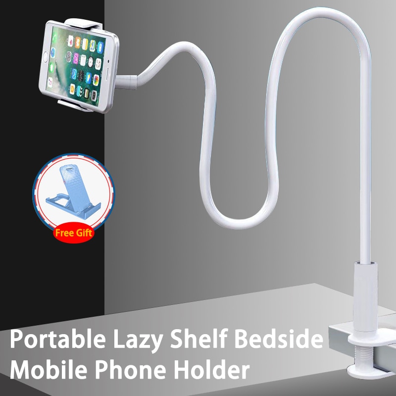 Universal- Telefon Halfter flexibel Clip Handy, Mobiltelefon praktisch Halfter Faul Bett Schreibtisch Halterung Halterung Ständer Basis Handys Unterstützung 75CM