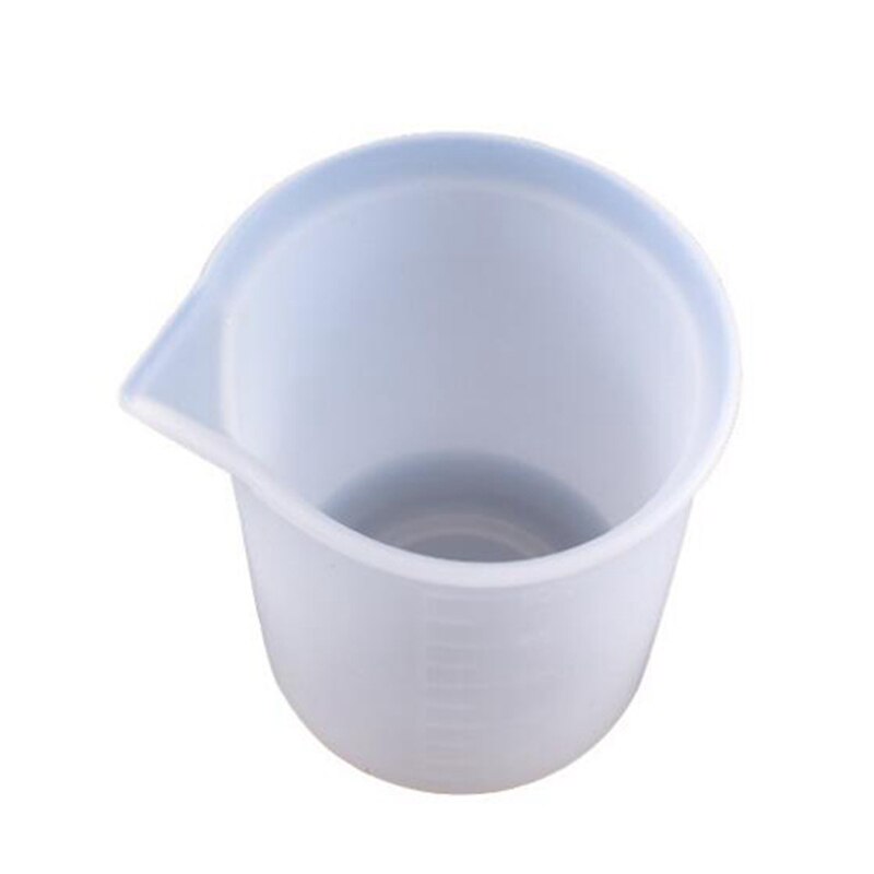 Silicone Measuring Cups, 6 PCS 250Ml/100Ml Nonstick Reusable Silicone Mixing Cups Durable Easy Clean for Epoxy Resin
