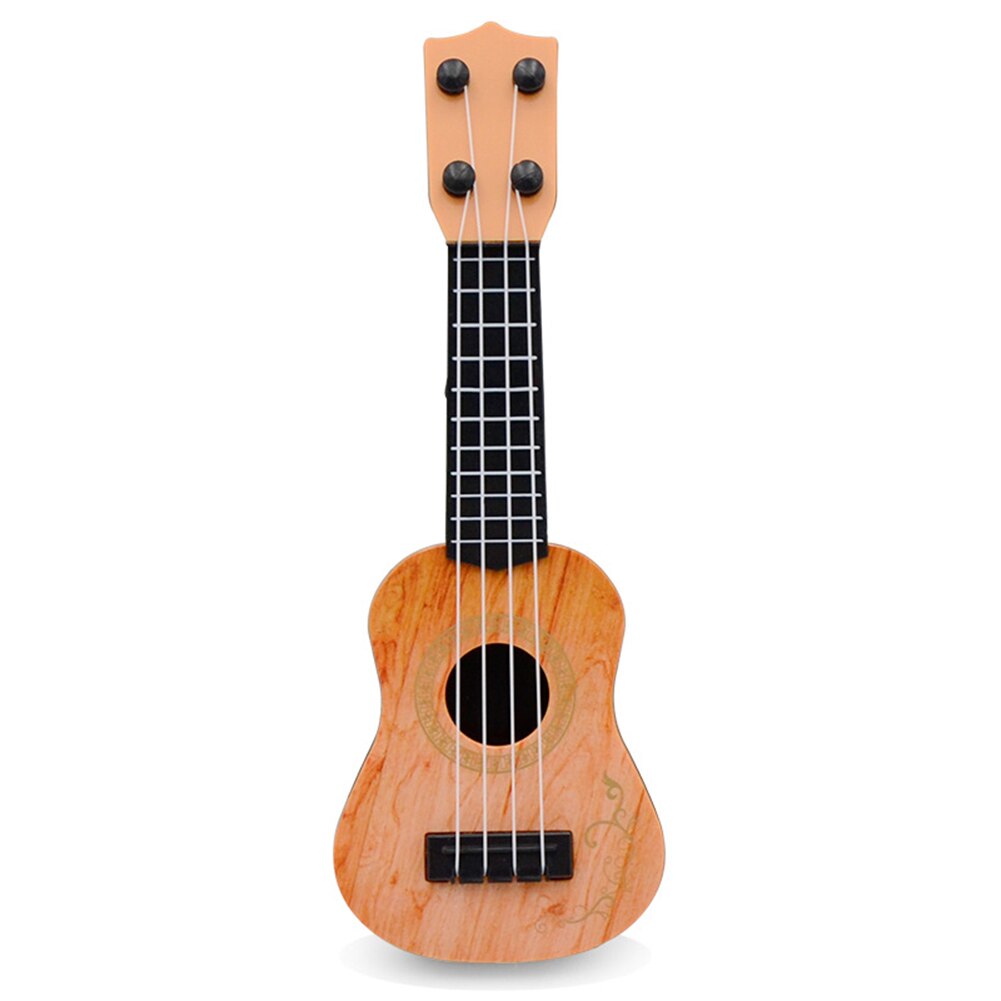 Mini Gitarre 4 Saiten Klassische Ukulele Gitarre Spielzeug Musik Instrumente für freundlicher freundlicher Anfänger FrüHenne Bildung Kleine Gitarre: Stil B