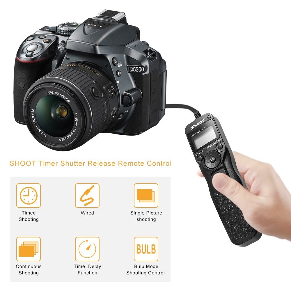Time Lapse Intervalmeter Timer Afstandsbediening Sluiter met Kabel voor Sony A7R A7S NEX-3N A5000 A5100 A6000 A6500 A6300 A6100