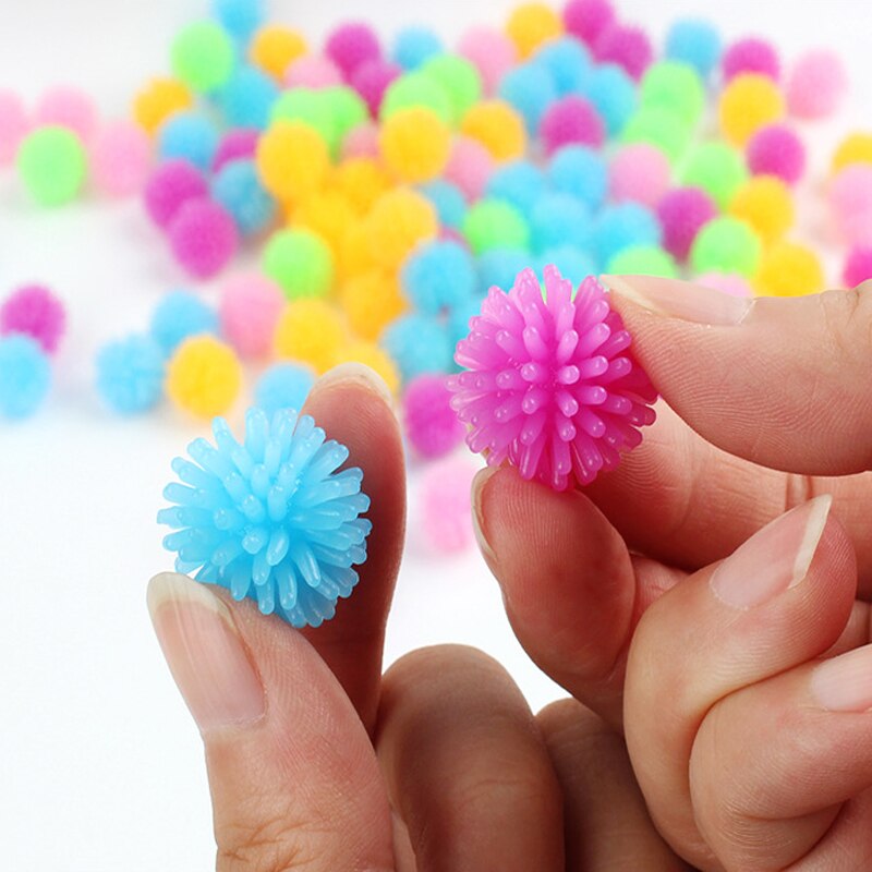 10 pz TPR Bayberry Ball Hedgehog Mini Massage Ball per Yoga Foot Massage Ball Vent Decompression Soft Squishy Squeeze Fidget Toy