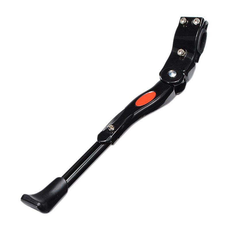 Black Adjustable Alloy Kickstand For MTB & Road Bikes – Side Mount Bicycle Stand