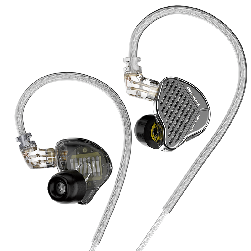 Kz  pr1 pro planar magnetic iem wired earphone 13.2mm orthodynamic in-ear monitor hifi headset game sport earbuds headphones