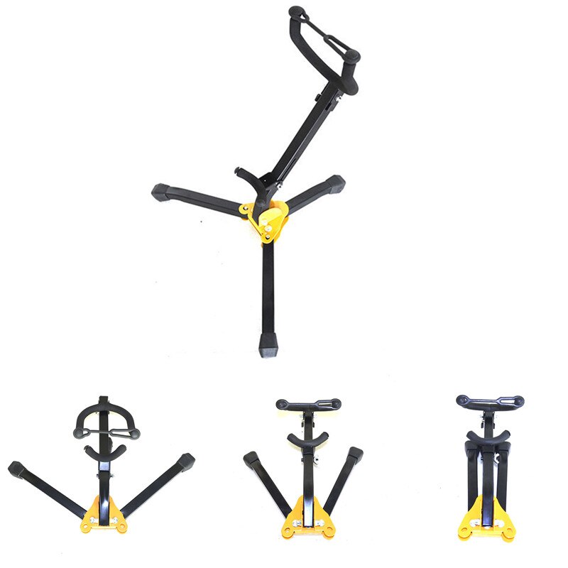 Faltbare Tenor Saxophon Stehen Alto Sax Metall Boden Stehen Stativ Halter Bläser Instrument Zubehör