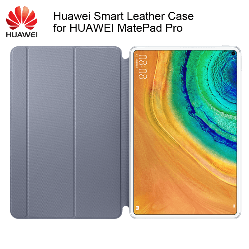 Originele huawei tablet matepad pro 10.8 slimme leren hoes met een prachtig uiterlijk, magnetische slimme opening en sluiting