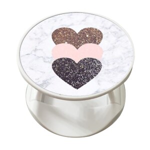 Round Finger Grip Mobile Phone Holder Expanding Stand Grip Support Anti-Fall Foldable Universal for Smartphone: A1615