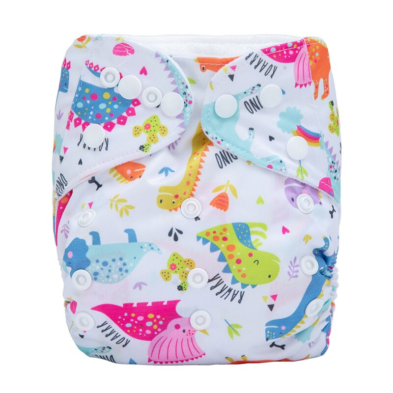 Washable Eco-Friendly Cloth Diaper Adjustable Nappy Reusable Cloth Diapers Fit 0-2years 3-15kg baby: N39