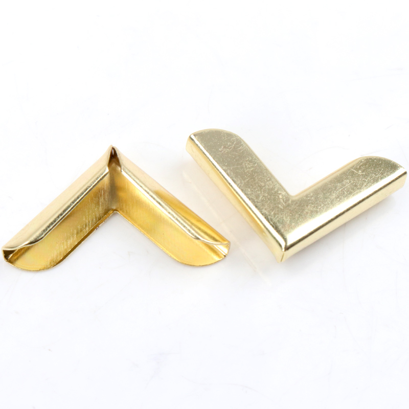 Coins métalliques pour livres, Albums photos, Menus, protège-coins, artisanat en métal, ornement, bricolage, 19x19x3mm, 20 pièces