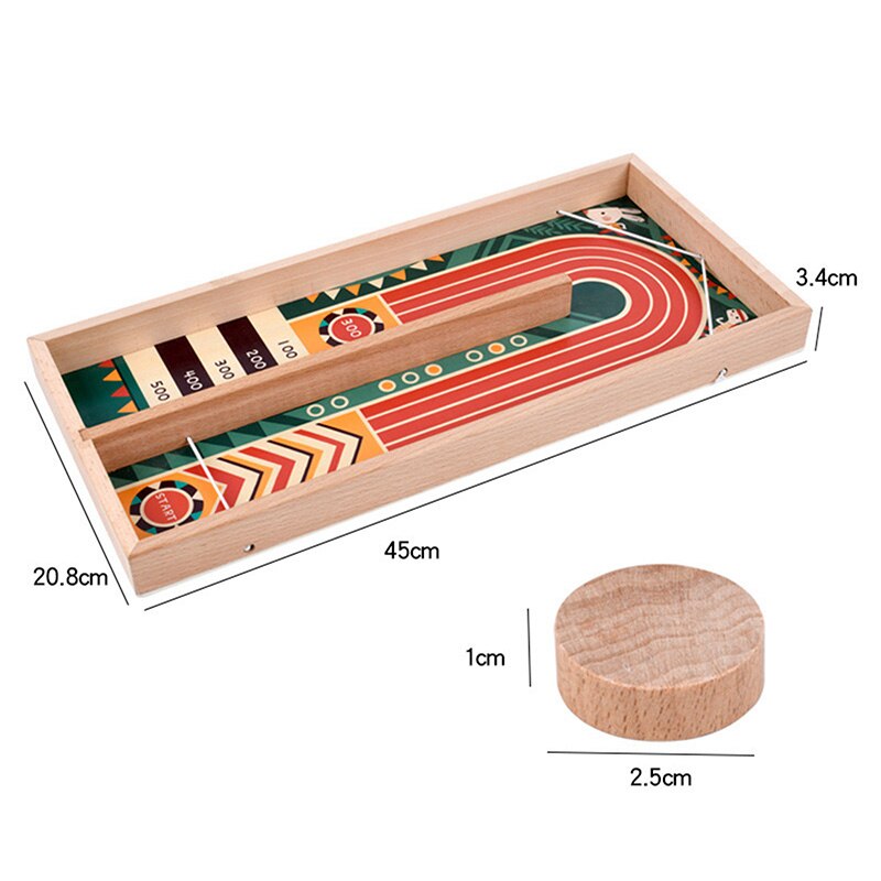 Holz Interaktive Tabelle Spiel (8 Schach Stück) Gremium Spiel Eishockey freundlicher Erwachsene Weihnachten Party Spielzeug