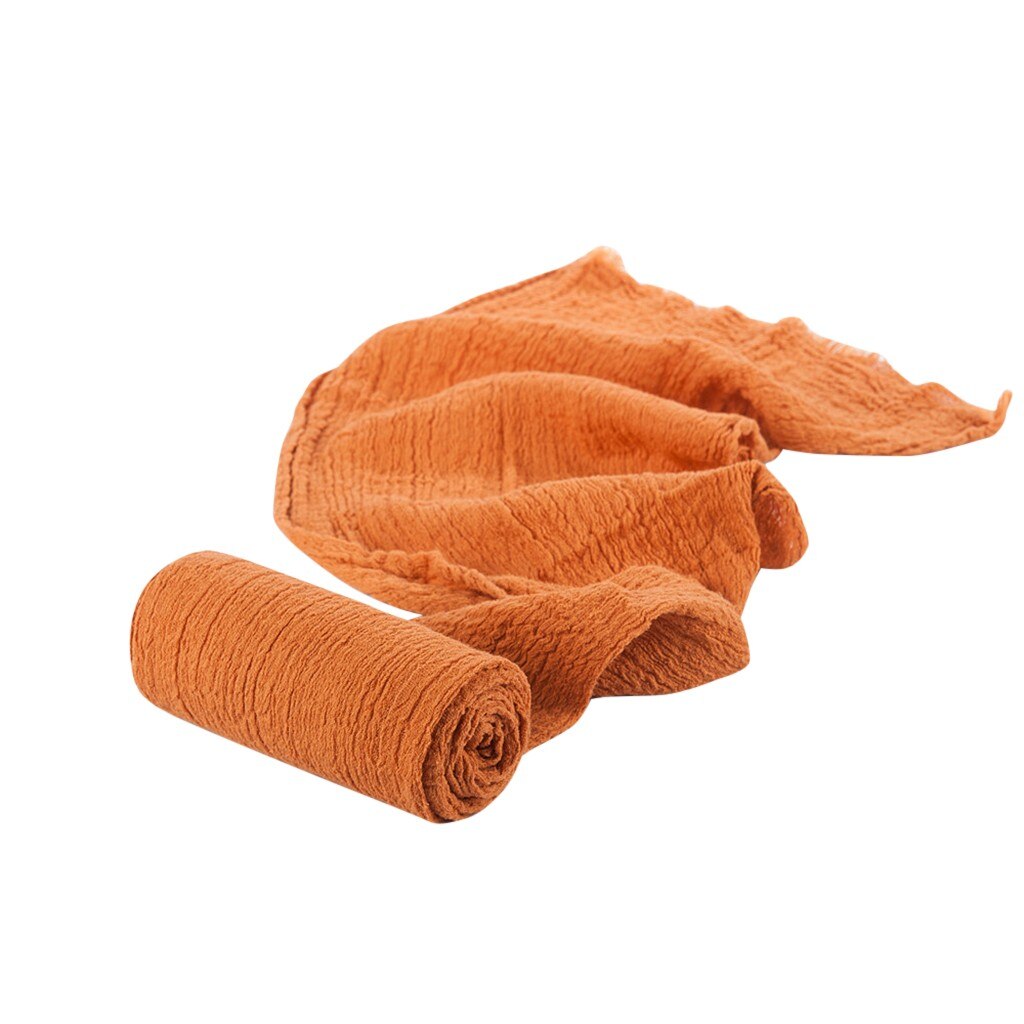 Nyfødt fotografering babyfotografering elastisk wrap rekvisit outfits børns jakkesæt tøj детский костюм новый  #y5: Orange