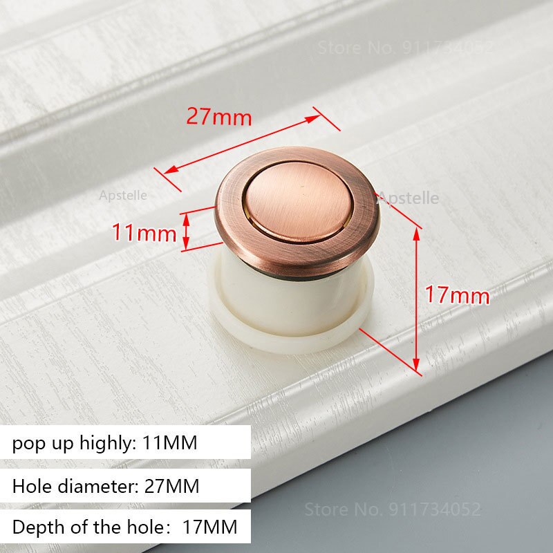 Verstelbare Lente Verborgen Kast Lade Hardware Groen Zilver Goud Zinklegering Plastic Keukenkastje Pulls Deur Kast Handvat: 1
