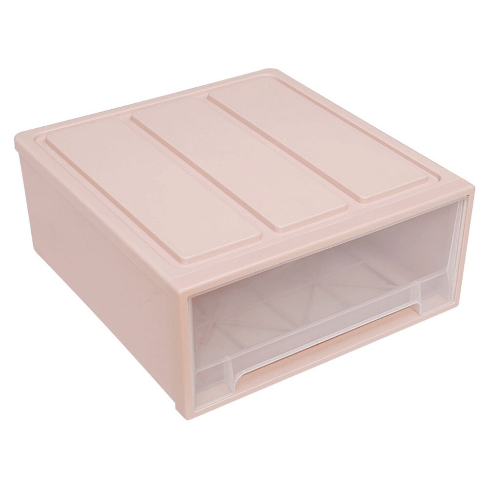 Storage Box Case Organizers Drawer Portable Stackable for Bra Clothes Wardrobe LB88: 5L pink