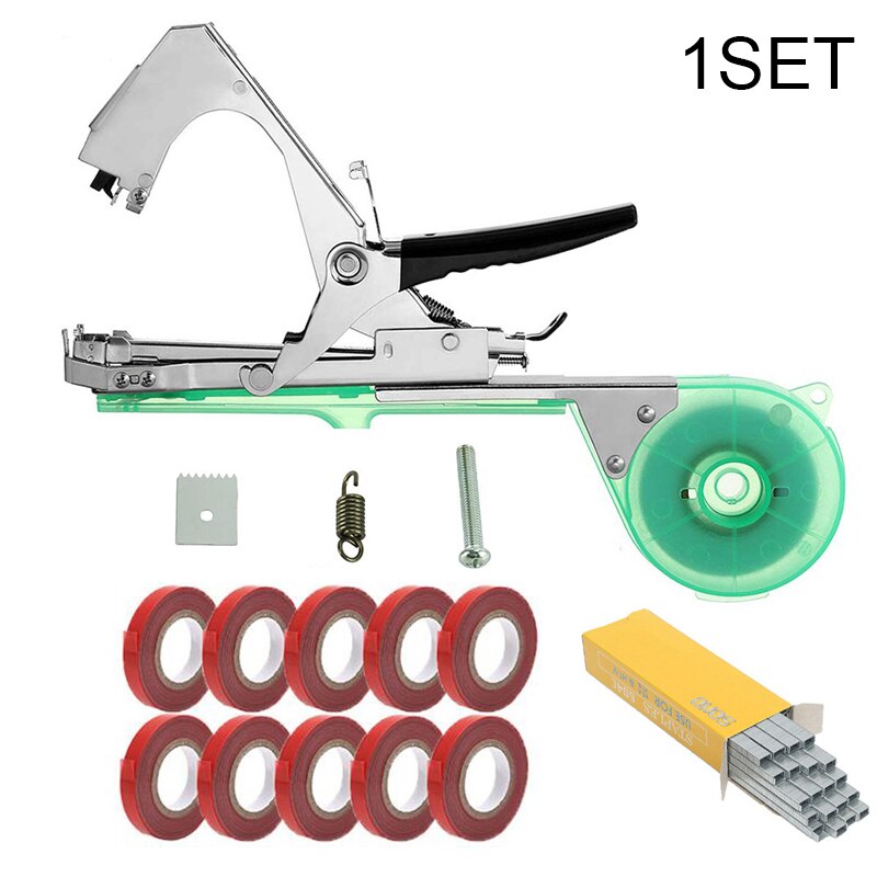 Plant Branch Hand Tying Binding Machine Home Garden Pruning Tools Tied Branch Machine Plant Strapping Machine Manual Strapping: Set 1