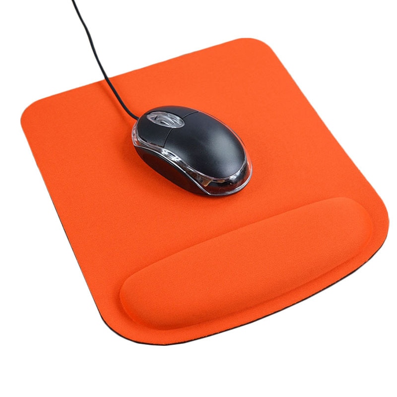 Polssteun Ondersteuning Muismat Mat Zachte Gel Computer Pc Laptop Muizen Muismat Met Polssteun Vierkante Comfort Anti-Slip Voor Gaming