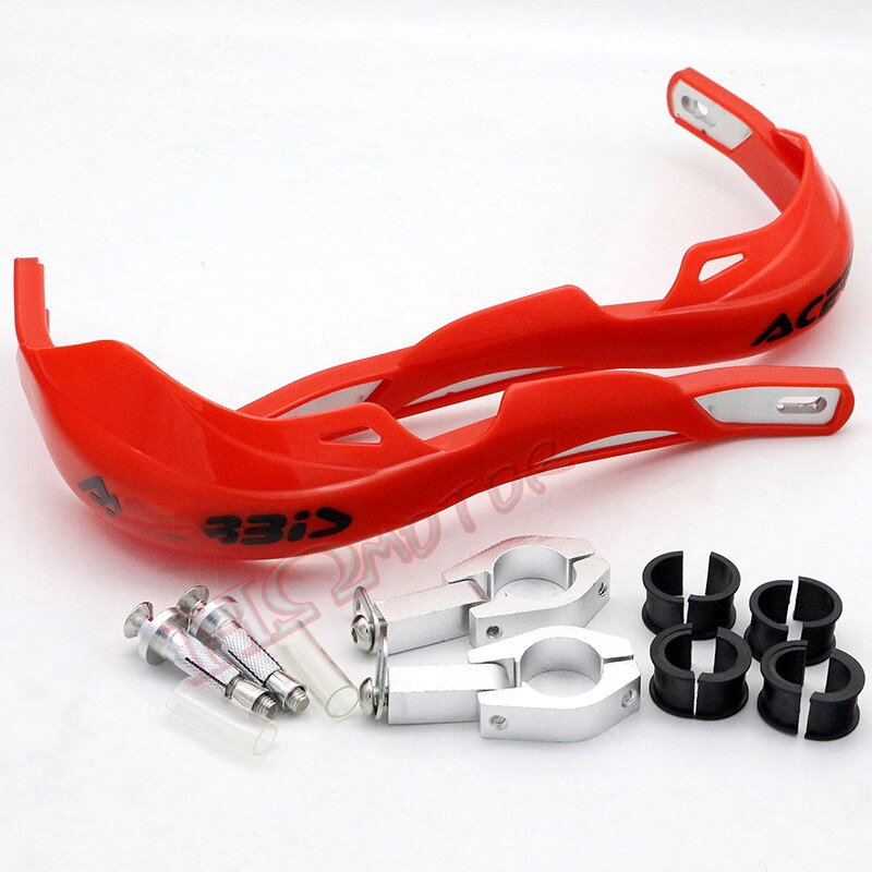 22MM 28MM Motorcycle Hand Guards Handle Protector Handguard Handlebar Protection For KTM HONDA YAMAHA YZ SUZUKI Pit Dirt Bike: Red