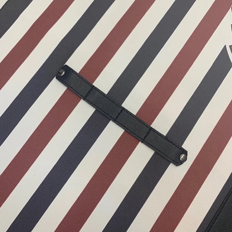 Läder material frisör sjal salong frisör förkläde vattenfast färgning hår frisör cape frisör salong cape frisör förkläde
