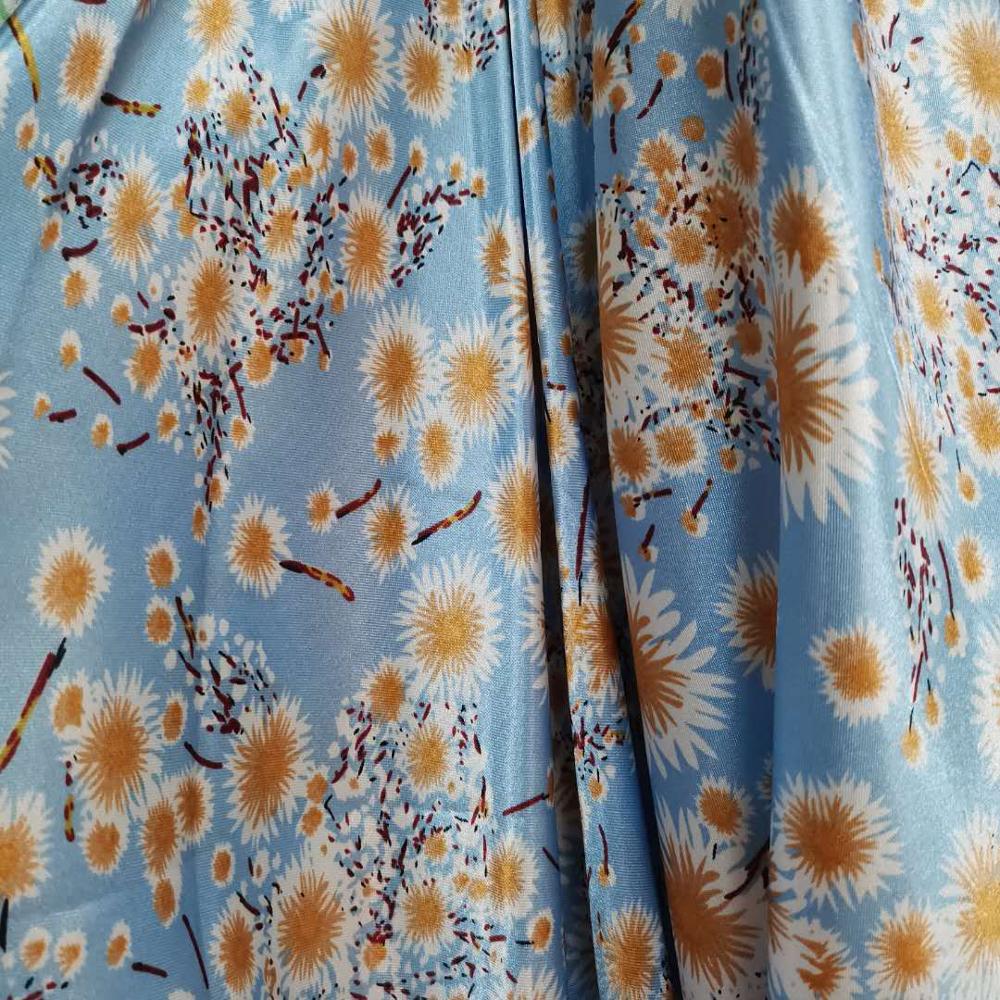 Tissue craft Soft Satin fabric Flower DIY Lining Material craft flower glossy Polyester Charmeuse Fabric: 5