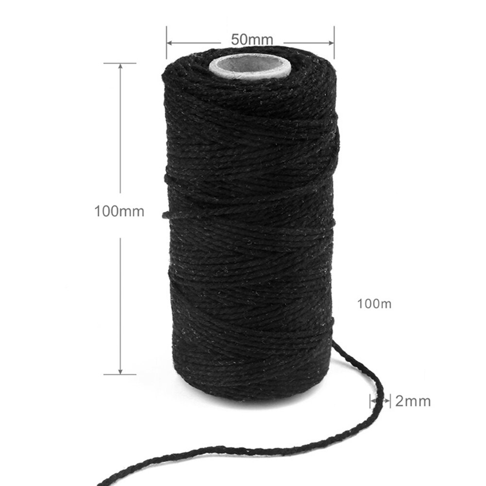 Tapestry Crafts Cotton Rope Cotton Cord Lace Plant Twisted String DIY Pendants for Household Women Sewing Accessories