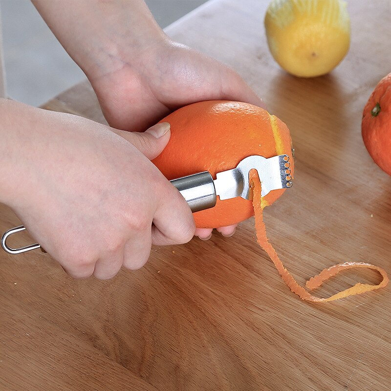 Roestvrij Staal Citroen Rasp Groente Fruit Dunschiller Rasp Schraper Fruit Vleesmes Keuken Gadgets Bar Accessoires