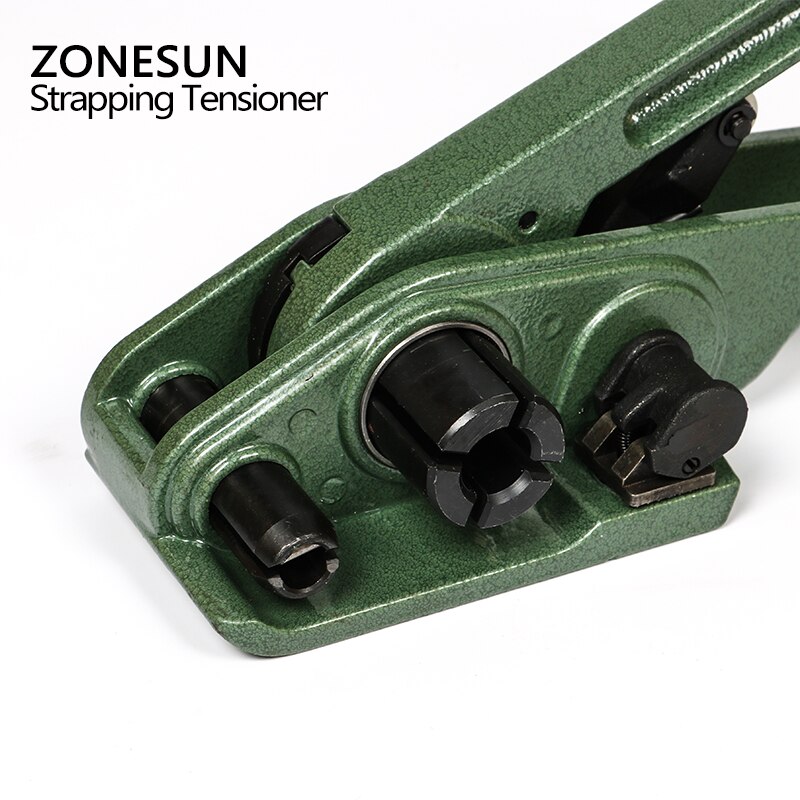 ZONESUN SD330 Manual Ferramenta De Cintas De Plástico PET PP Strapping Tensioner para 13/16/19mm Correia Poly para tijolo lumer