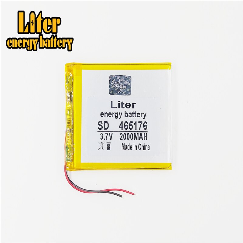 465176 3.7V,2000Mah 455075 Polymer Lithium Ion/Li-... – Grandado