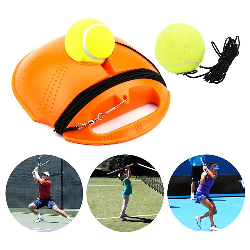 Palline di rimbalzo per allenatore di tennis-attrezzatura per allenatore di tennis, strumento di allenamento per auto-studio per principianti di giocatori per bambini
