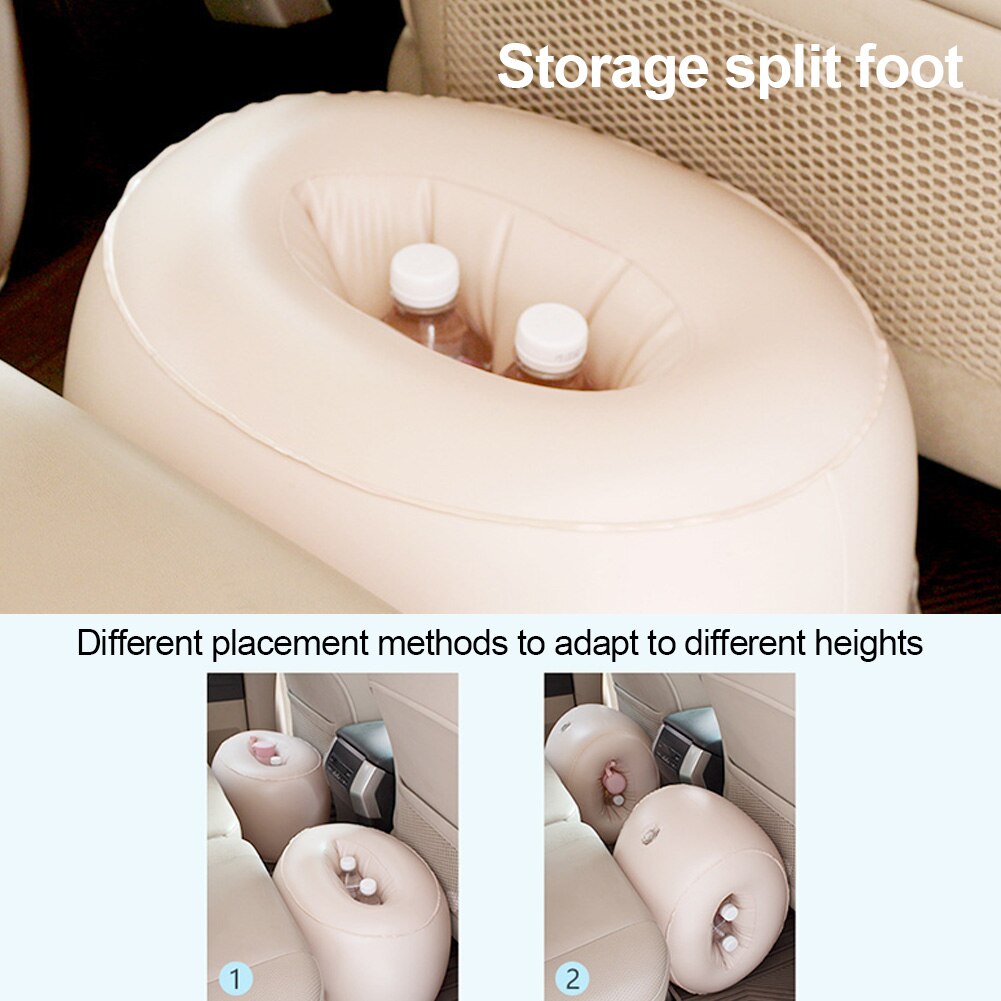 Car Inflatable Air Mattress Bed Back Seat Sleep Pad Premium Portable Car Mattress Automatic Air Bed For Car SUV MPV In Travel