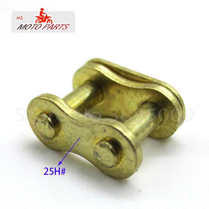 #25 H # T8F #35 #420 #428 #520 #530 Kette ring link für dirt bike pit bike ATV GO Kart Motorrad kette