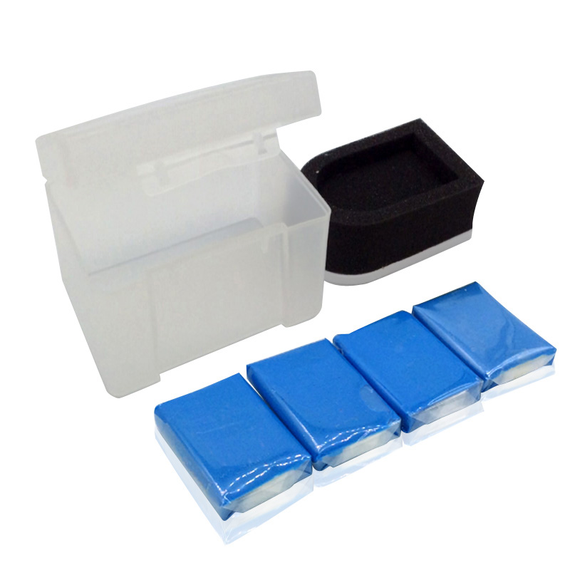 Éponge PVA Absorbante VALICLUD - Pour Lavage Voiture Et Ménage, 17x7x5 Cm, Bleue